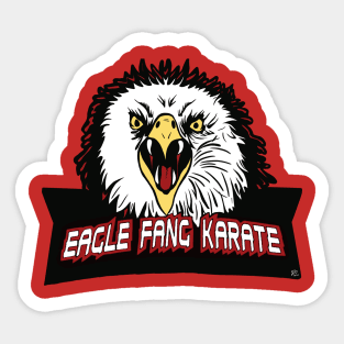 Bite like an eagle Sticker